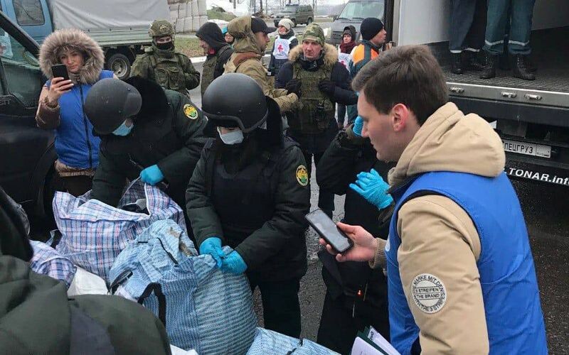 На українсько-російському кордоні Київ та Москва обмінялися посилками для полонених