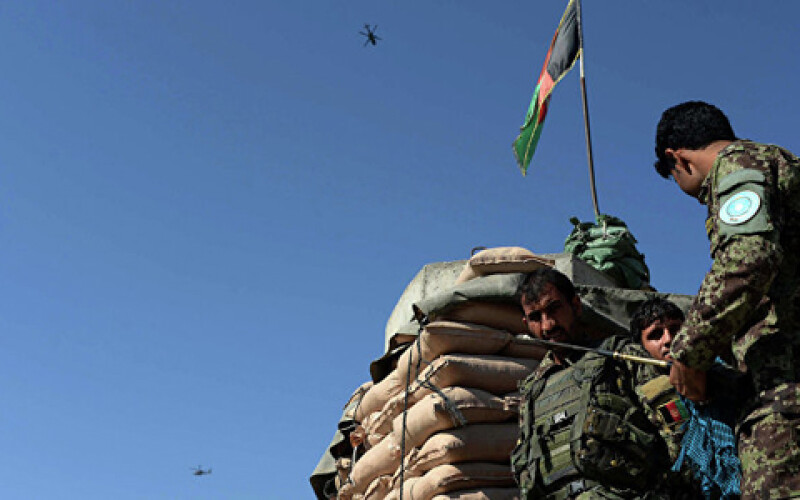 В одной из северных провинций Афганиста вертолеты ВС обстреляли рынок