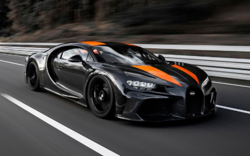 Суперкар Bugatti Chiron встановив рекорд швидкості