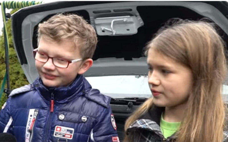 Дети из Германии удивили автомир своей идеей. Видео