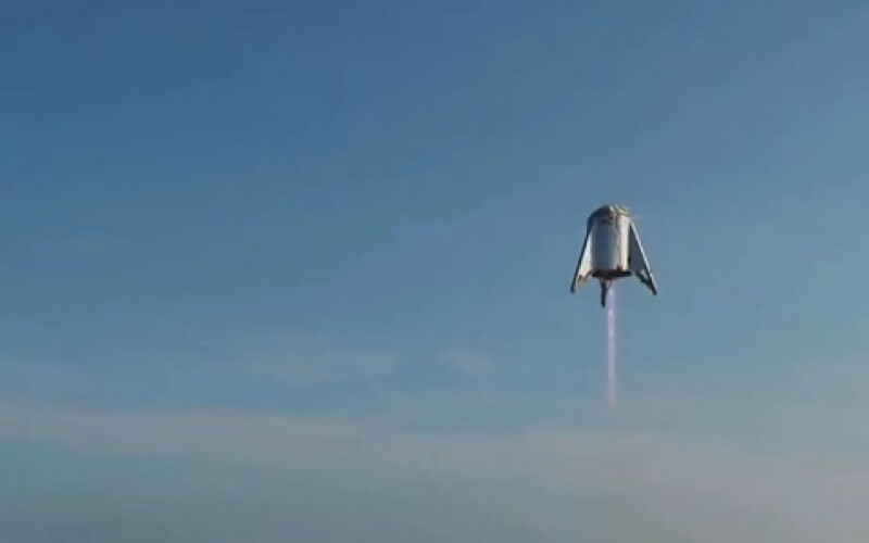 SpaceX успішно протестувала прототип космічного корабля Starhopper