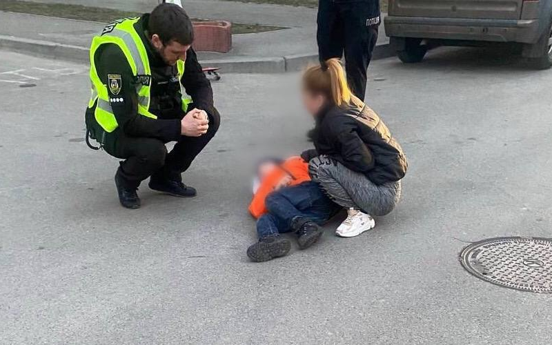 6-річний хлопчик потрапив у ДТП у Софіївській Борщагівці