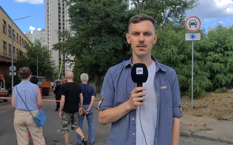 Вибухи у Гельсінкі налякали українського журналіста Yle, який пережив російські атаки в Києві