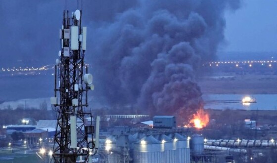 У Ростові-на-Дону спалахнув зерновий термінал