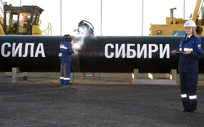 Китай і росія відновлять переговори щодо газопроводу «Сила Сибіру-2»