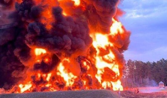 У Калузькій області ударні дрони атакували нафтозавод