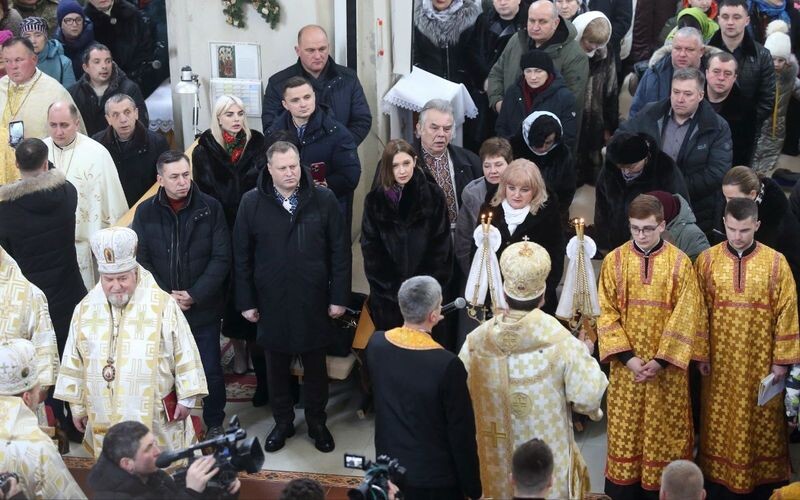 На Тернопільщині глава УГКЦ Блаженніший Святослав освятив Місійний Хрест