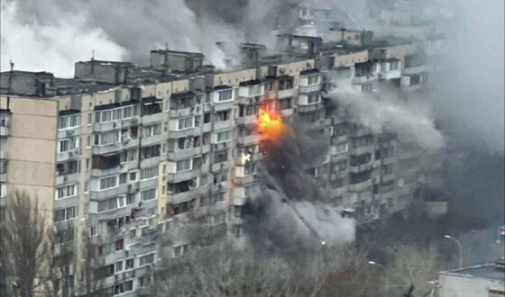 У Солом&#8217;янському районі Києва через ракетний удар рашистів загинули люди