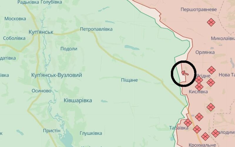 Російські війська захопили село Іванівку