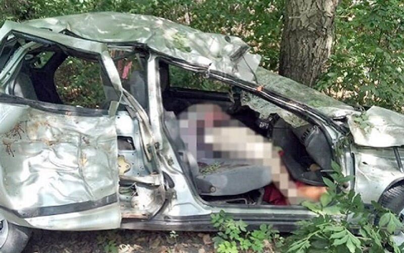 У Хмельницькій області авто влетіло в дерево, є жертви