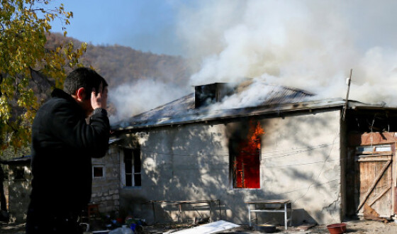 Вірмени спалюють будинки, рубають ліс і вбивають худобу в Нагірному Карабасі