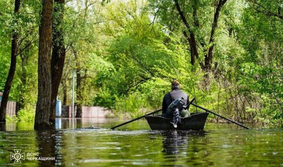 В Україні внаслідок паводків підтопило Черкащину