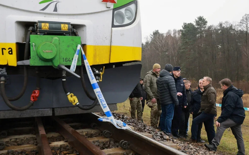 У Польщі затримали українця за підозрою у диверсії на залізниці