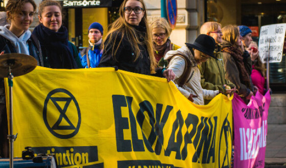 Поліція затримала понад 100 осіб на акції екологічних активістів в Гельсінкі