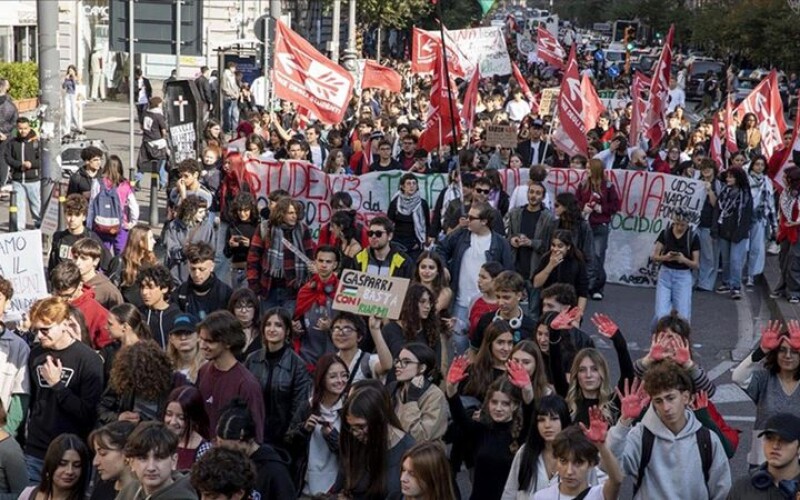 Студентські протести проти уряду Мелоні охопили п’ять міст Італії