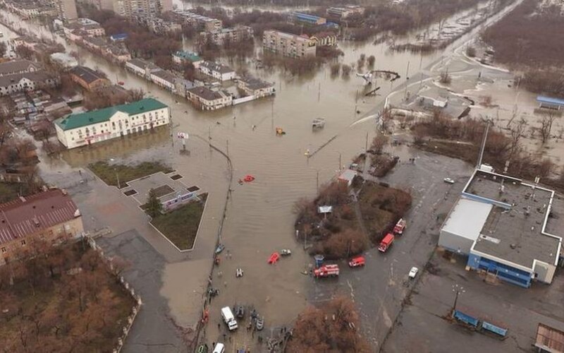 У рф затопило місто Оренбург