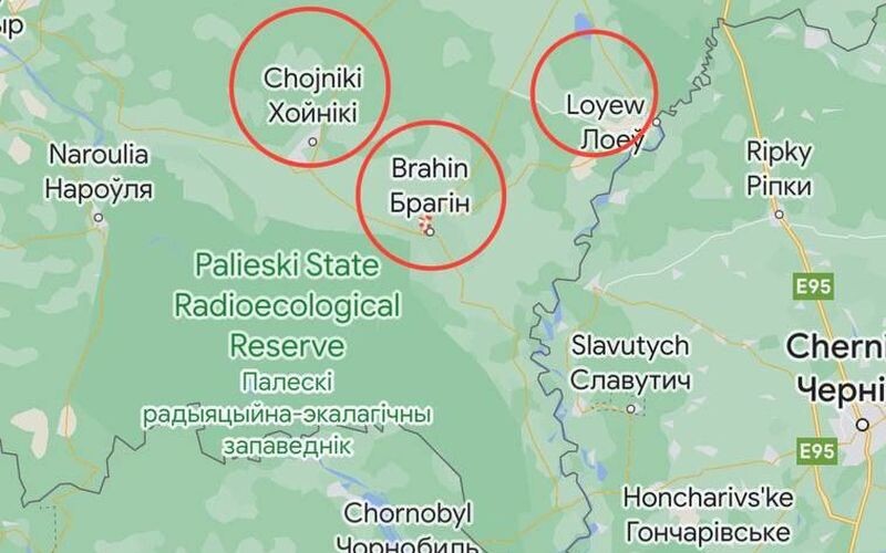 У Білорусі обмежили доступ до тих районів, звідки починався наступ росії на Київ