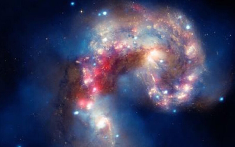 Виявлена галактика з найдавнішою спіральною структурою