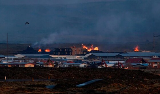 В Ісландії виверження вулкану знищує ціле місто