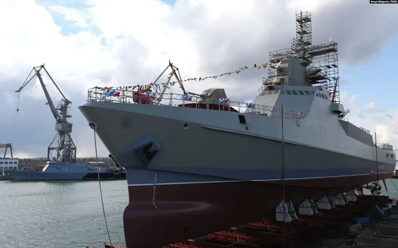 На росії заявили про атаку морськими дронами на кораблі Чорноморського флоту