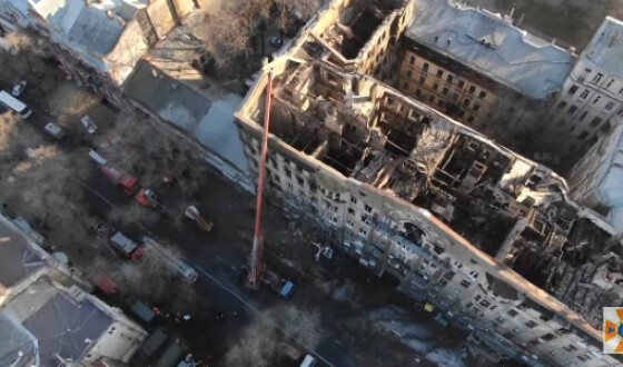 Будівлю згорілого одеського коледжу законсервують, а потім реконструюють