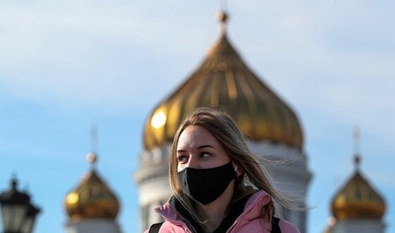 У Росії зафіксовано 3388 нових випадків вірусу SARS-CoV-2