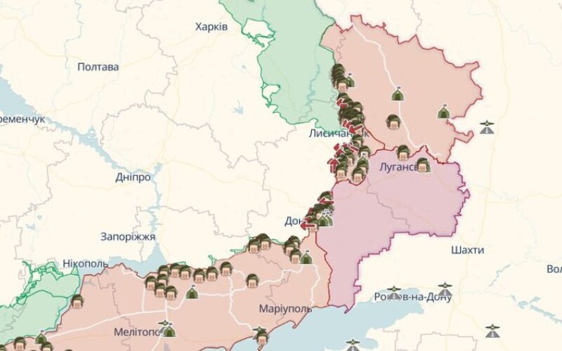 Росія перекидає все більше живої сили на Донбас