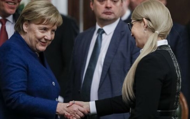 Юлія Тимошенко зустрілася з Ангелою Меркель