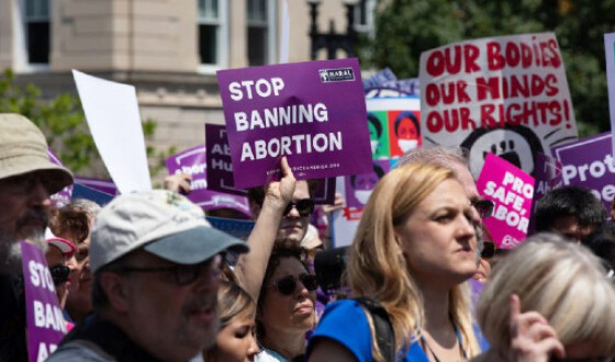 Американці вийшли на мітинг за право на аборти
