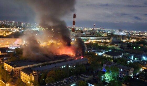 У Москві масштабна пожежа: для гасіння залучили авіацію