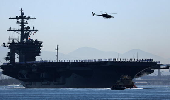 Військовий вертоліт впав в море біля берегів Каліфорнії