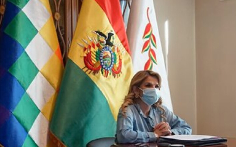 Временный президент Боливии заразилась коронавирусом