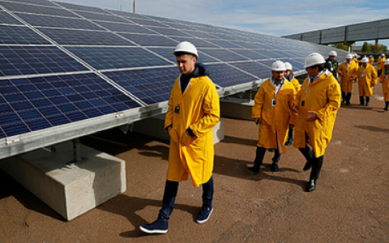 У Чорнобилі вже рік працює сонячна електростанція на 1 МВт