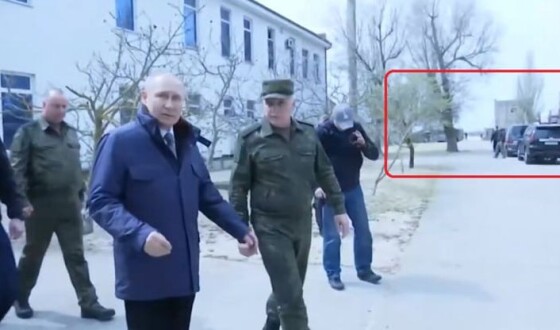 Путін відвідав штаб окупантів на Херсонщині
