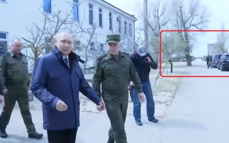 Путін відвідав штаб окупантів на Херсонщині