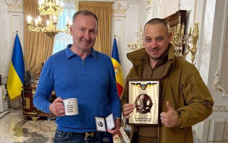 Скрипковський привітав з річницею створення легендарну 3-тю окрему танкову Залізну бригаду