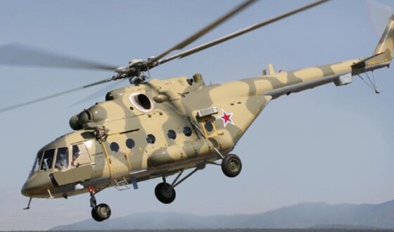 У Брянській області аварійно сів російський гелікоптер Мі-8