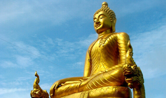 Тысячелетнюю статую Будды обнаружили в Южной Корее