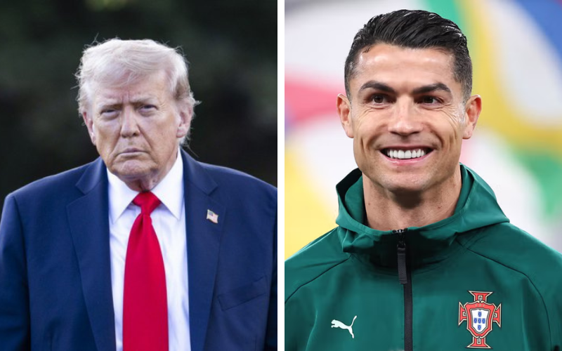 Трамп опублікував згенероване відео, де грає у футбол із Роналду в Білому домі