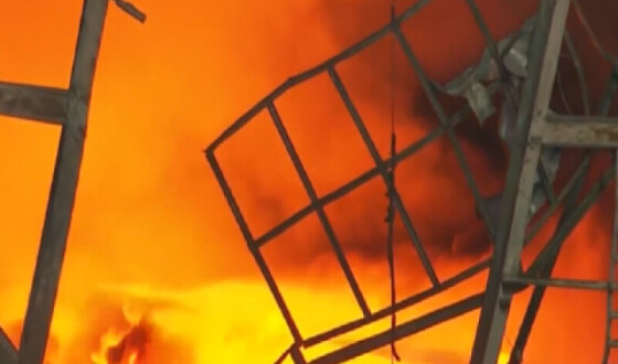 У Краснодарі трапилася пожежа на нафтопереробному заводі