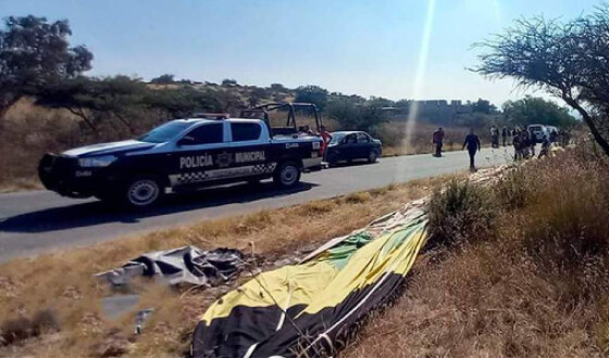 У Мексиці під час падіння повітряної кулі постраждали дев&#8217;ятеро людей