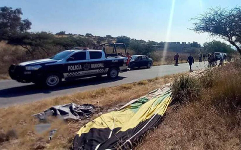 У Мексиці під час падіння повітряної кулі постраждали дев&#8217;ятеро людей