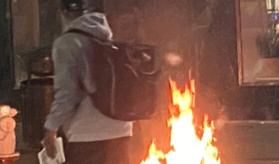 В Калифорнии протестующие подожгли здание суда