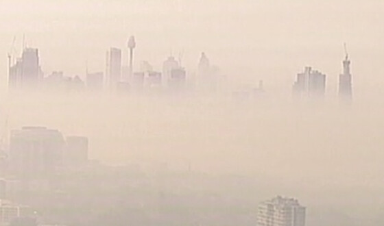Сидней окутал густой смог
